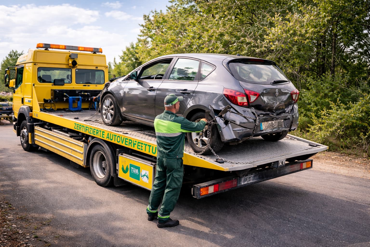Kostenlose Autoabholung NRW